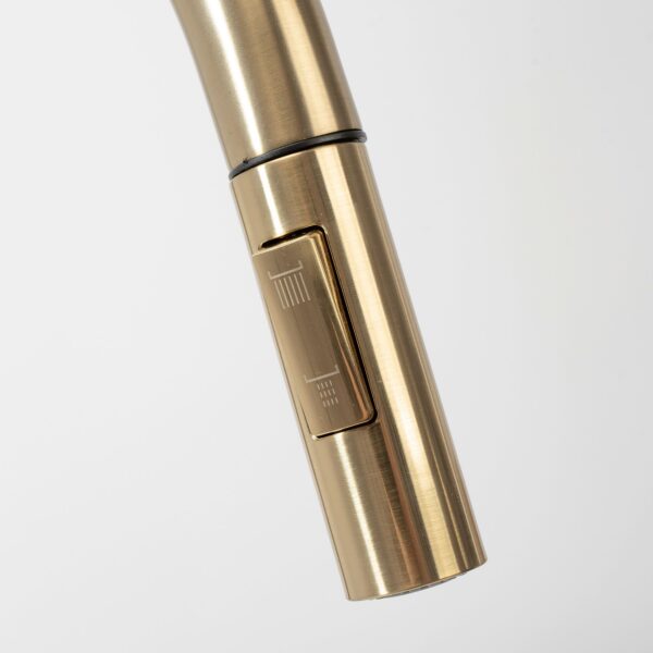 Sortie dair avec aérateur pour robinet de cuisine REA Fresh Brush Gold – Image 2