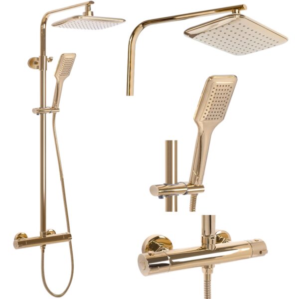 Kit de douche REA Tom gold