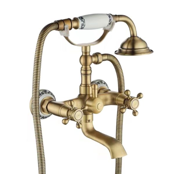 Robinet de baignoire Rea Rustico Antique Gold