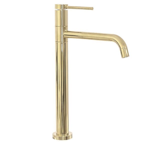 Robinet de lavabo REA Lugano Slim Gold High