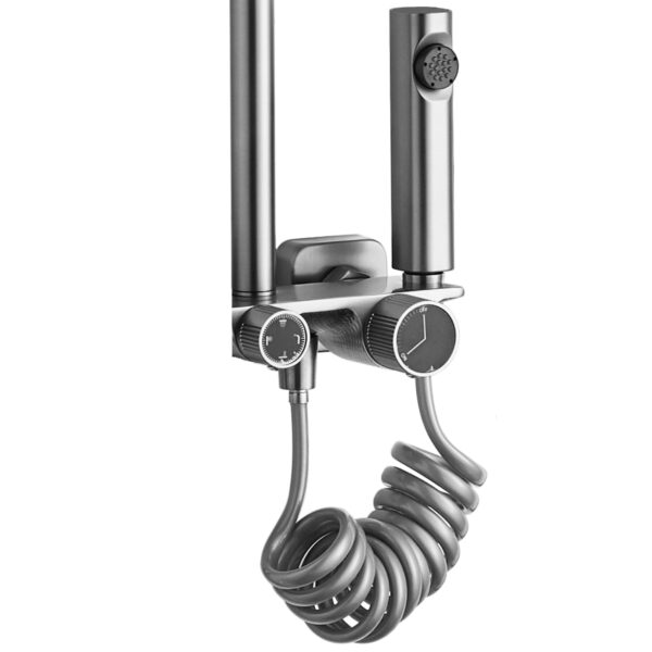 Kit de douche REA HELIX  Nickel Brush INOX – Image 5