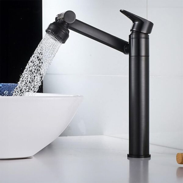 Robinet de salle de bain Rea PACO Black High – Image 2