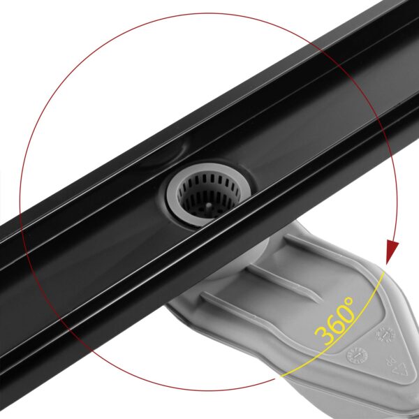 Drain linéaire REA Neox Superflow Black 90 – Image 2