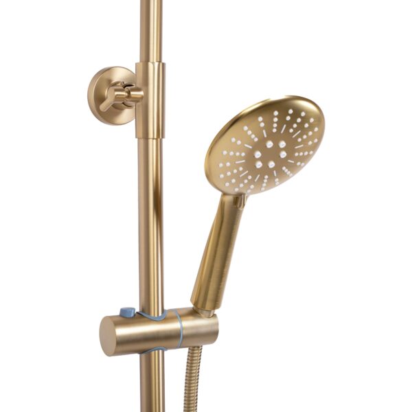 Kit de douche avec thermostat REA Lungo Gold Brush – Image 6
