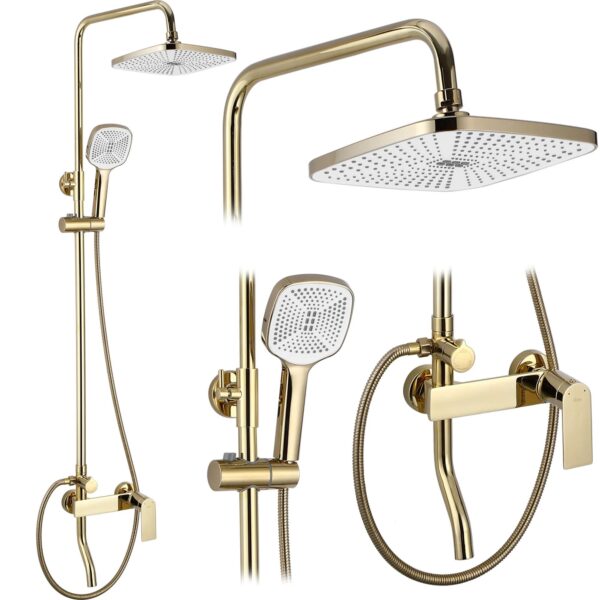 Kit de douche REA STORM GOLD