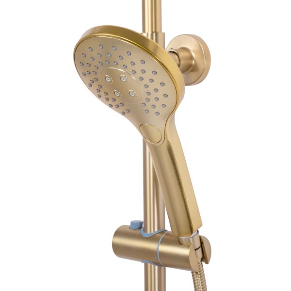 Kit de douche avec thermostat REA VINCENT Gold Brush – Image 5