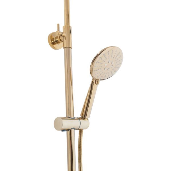 Kit de douche avec thermostat Lungo Gold – Image 5