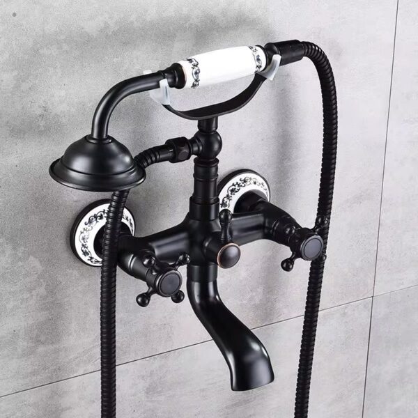 Robinet de baignoire Rea Rustico Old Black – Image 2