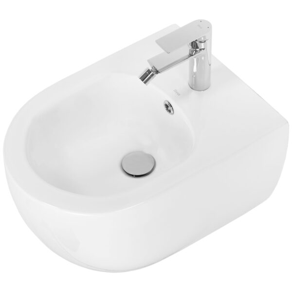 Bidet suspendu Rea Olivier White – Image 2