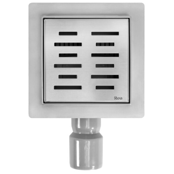 Drain linéaire REA LINE Nickel Brush 12x12 – Image 2