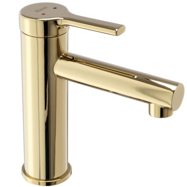 Robinet de lavabo Rea Pixel Gold low – Image 3