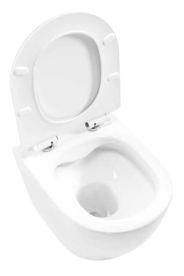 Cuvette WC suspendue Rea Carter 24cm Rimless – Image 3