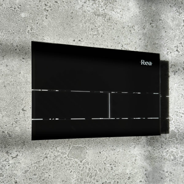 Bâti support wc K011A-Q REA T Black Glass – Image 7