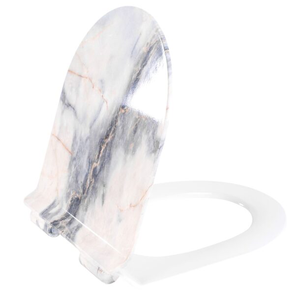 Abattant CARLO GRANIT SHINY DUROPLAST SLIM – Image 2