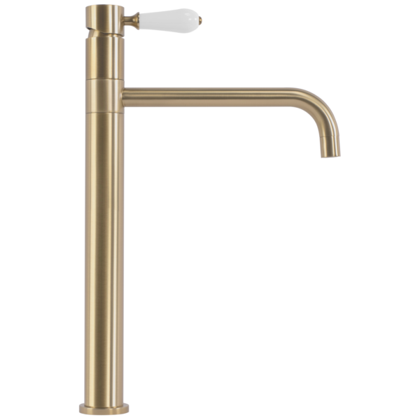 Robinet de lavabo Rea Serra Brush  Gold high – Image 3