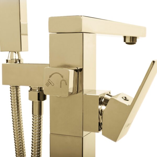 Robinet autoportant Rea TERY Gold – Image 3