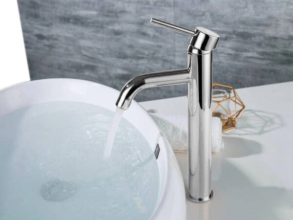 Robinet de lavabo Rea Lungo Chrome High – Image 4