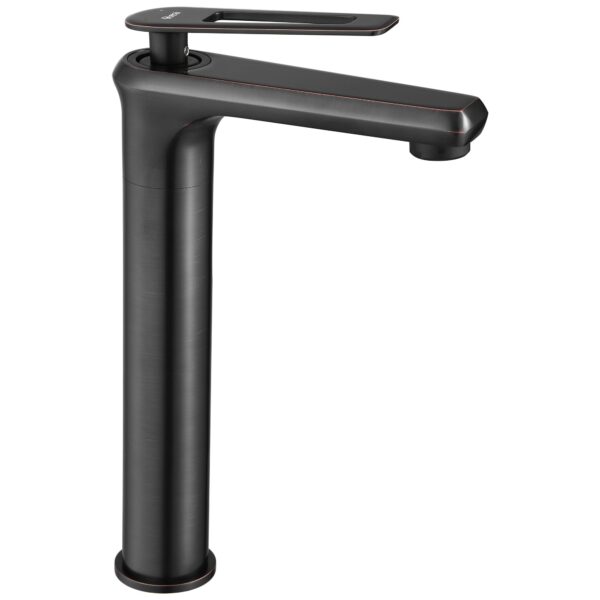 Robinet de lavabo REA Blade Old Black high