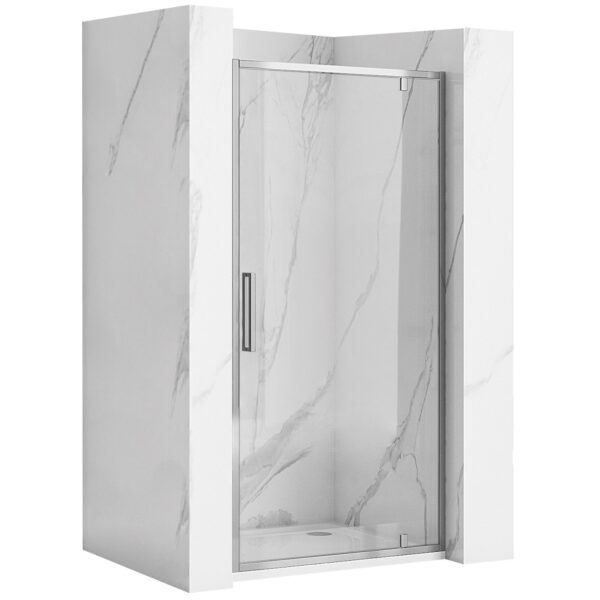 Porte de douche REA Rapid Swing Chrom 90