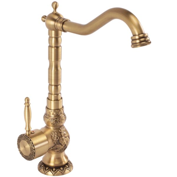 Robinet de cuisine de salle de bain Rea VENICE antique bronze