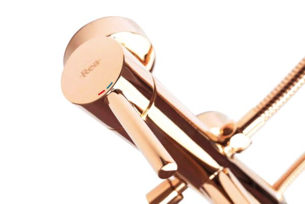 Robinet de baignoire Rea Lungo Rose gold – Image 4