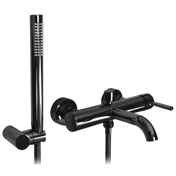 Robinet de baignoire Rea Lungo Black metallic