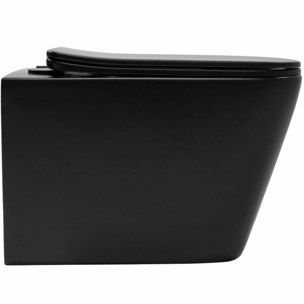 Cuvette WC suspendue Rea Julio Black Matt – Image 5