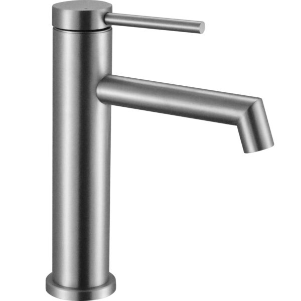 Robinet de lavabo Rea Foss Nickel Brush Low – Image 6