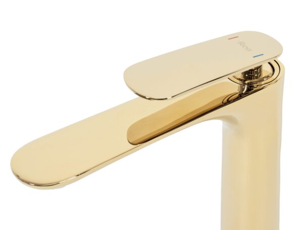 Robinet de lavabo Rea Berg Gold low – Image 4