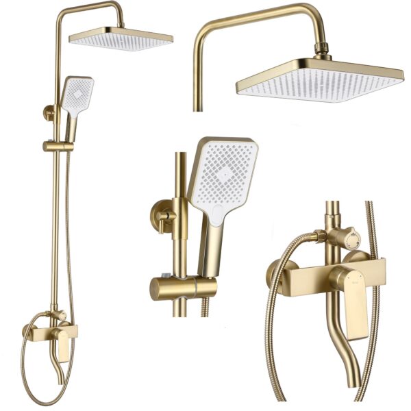 Kit de douche REA HASS Gold