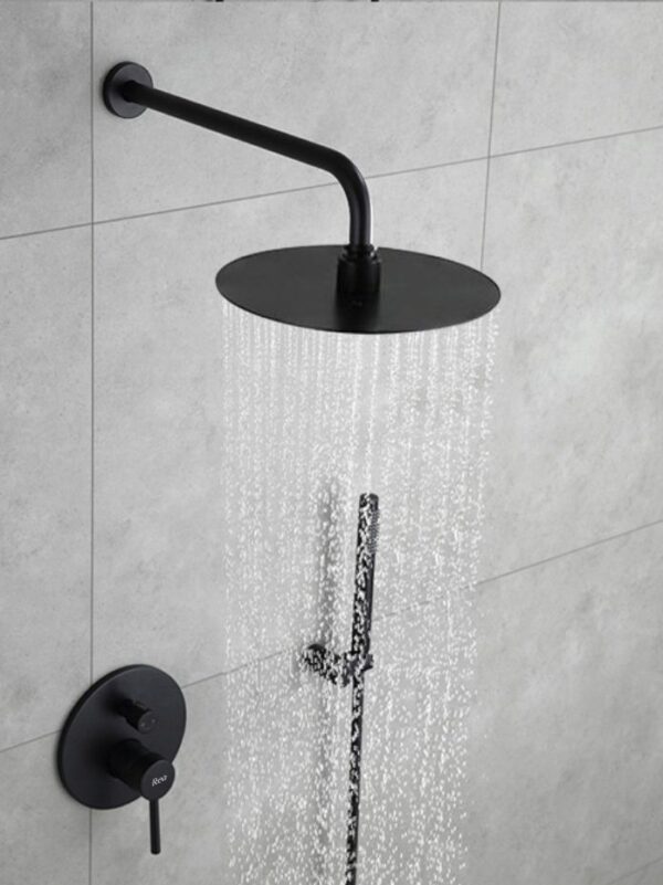 Kit de douche encastré Rea Lungo Black + BOX – Image 6
