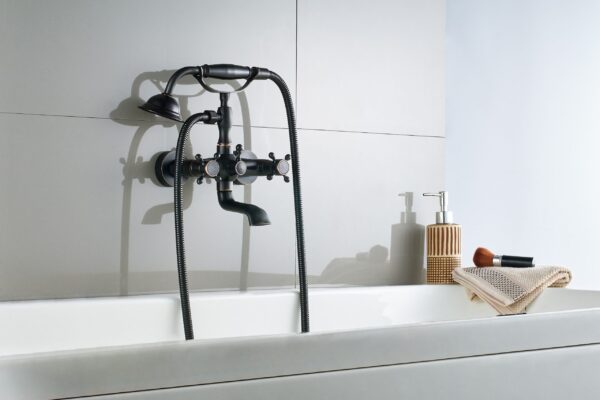 Robinet de baignoire Rea Retro Old Black – Image 3