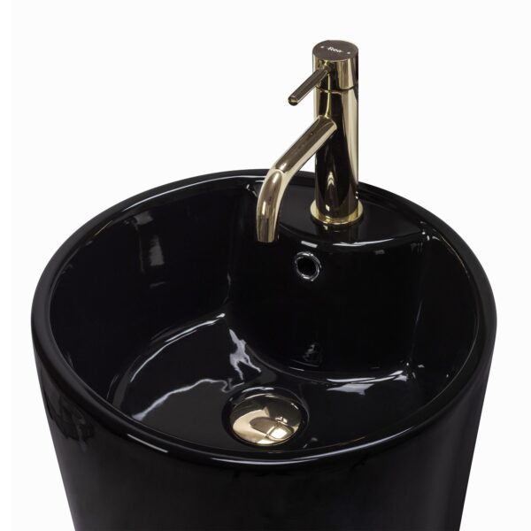 Vasque autoportante Rea Blanka Black – Image 2