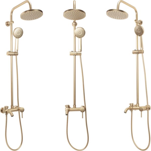 Kit de douche Rea Luis Gold Brush – Image 2