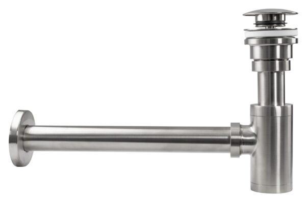 Siphon de lavabo REA BRUSH NICKLE INOX – Image 2