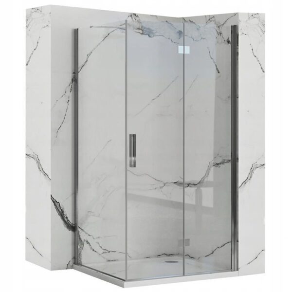 Cabine de douche Rea Molier Chrom 80x90