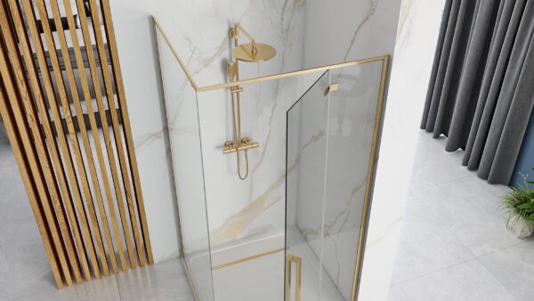 Cabine de douche Fargo 90x90 Gold – Image 2