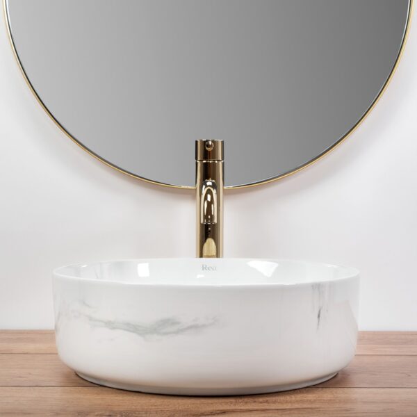 Vasque à poser Rea Sami Nature Marble – Image 4