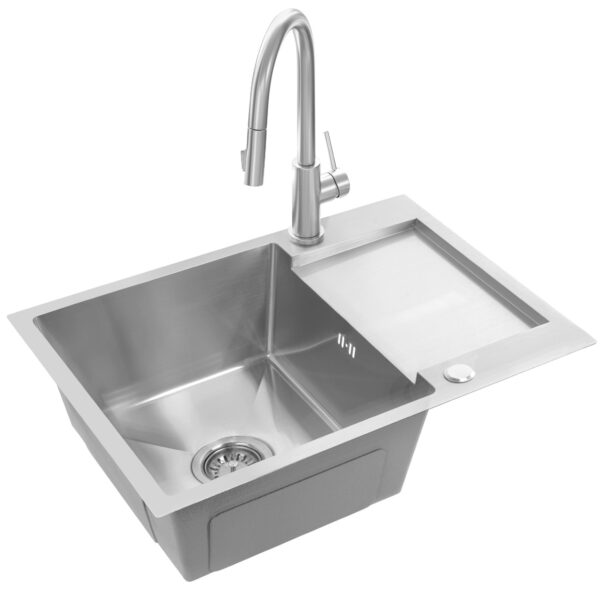 Évier en acier Paul BRUSH NICKEL – Image 5