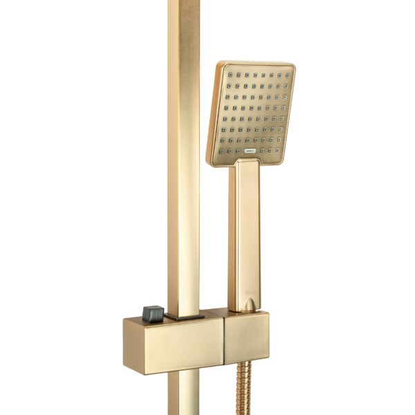 Kit de douche REA JACK BRUSHED GOLD – Image 6