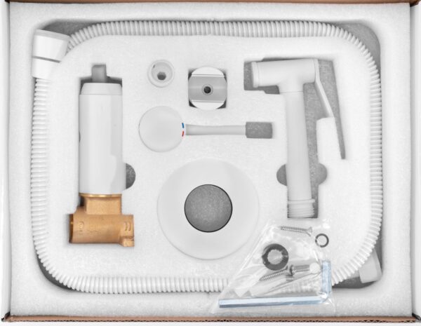 ROBINET DE BIDET ENCASTRÉ REA  Lungo  Loop White – Image 5