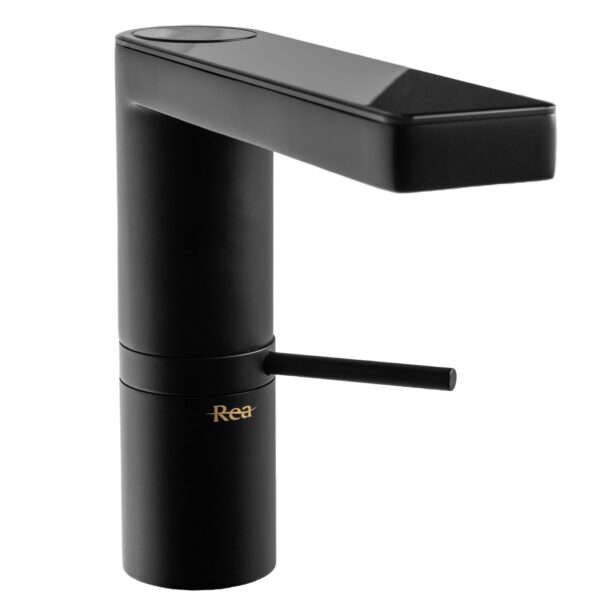 Robinet de lavabo Rea Amar LCD Black low – Image 4