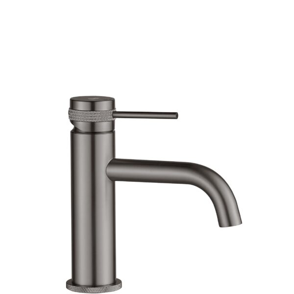 Robinet de lavabo Rea Lungo Grip  Gun Grey low