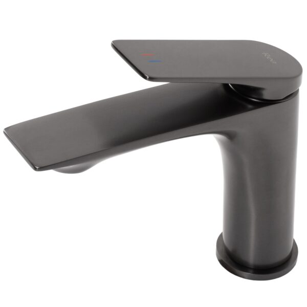 Robinet de salle de bain Rea AVALON titanium Low – Image 3