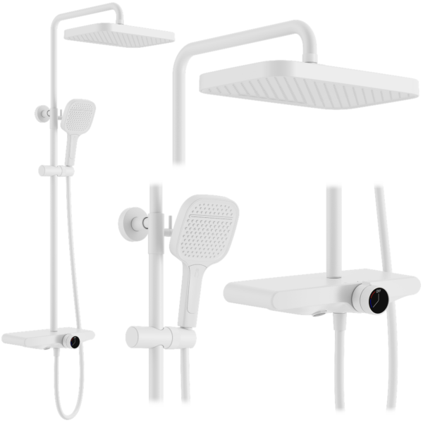 Kit de douche REA Bari White