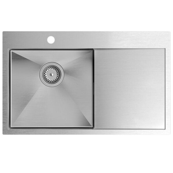 Évier en acier RUSSEL 111 BRUSH NICKEL – Image 2