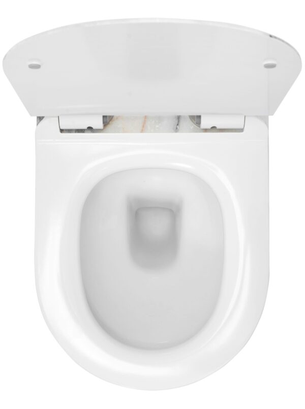 Cuvette WC suspendue Rea Carlos Slim Granit Shiny N – Image 5