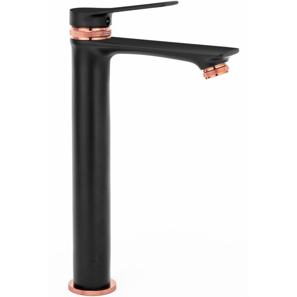 Robinet de lavabo Rea Viral Black-rose gold High
