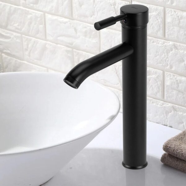 Robinet de salle de bain Rea Graf Black High – Image 2