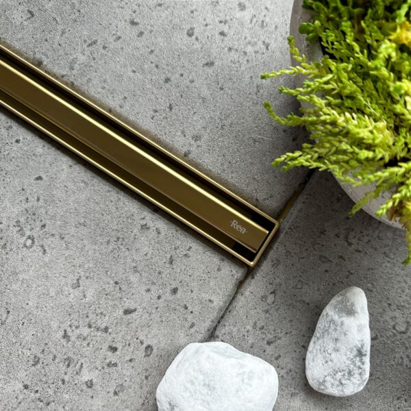 Drain linéaire REA Neox Slim pro Gold 90 – Image 2